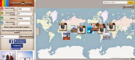 PhotoInMap - scopri le foto di Instagram su una mappa mondiale