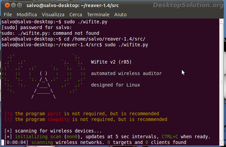 [GUIDA] Craccare una rete Wi-Fi con Wifite su Linux!