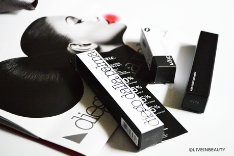 Diego Dalla Palma, Ciglione Lash Booster Mascara; Gold Eyeliner; Shiny Lipstick - Review and swatches