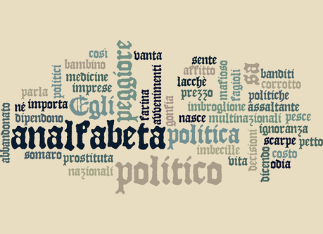 Gli analfabeti politici