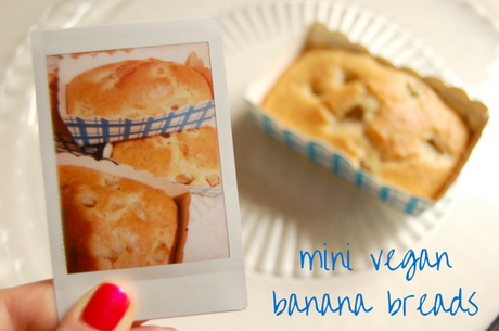 Mini Vegan Banana Breads