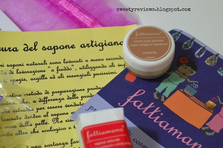 Fattiamano, produzione di cosmetici freschi