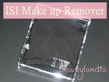 ISI Make up Remover - guantino struccante in microfibra con fibre d'argento -
