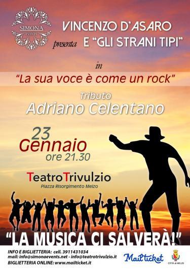 VINCENZO D'ASARO E GLI STRANI TIPI : TRIBUTO AD ADRIANO CELENTANO