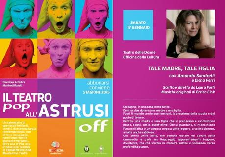 Apertura della stagione del Teatro Astrusi Off di Montalcino
