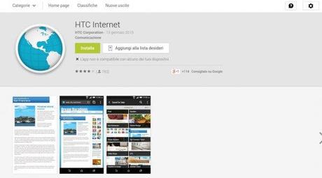 HTC Internet   App Android su Google Play