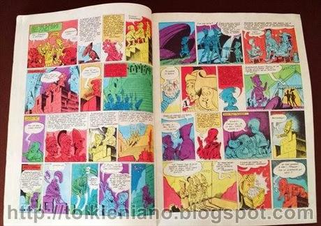 Lo Hobbit a fumetti completo apparso sulla rivista bulgara Duga, 1986-1989