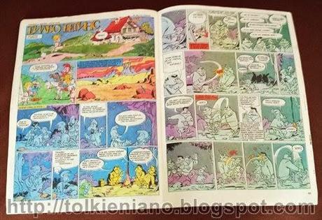 Lo Hobbit a fumetti completo apparso sulla rivista bulgara Duga, 1986-1989