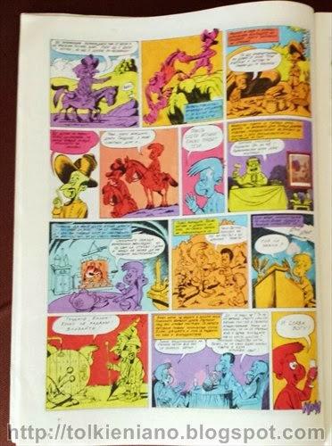 Lo Hobbit a fumetti completo apparso sulla rivista bulgara Duga, 1986-1989