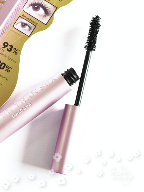 A close up on make up n°264: Too Faced, Better Than Sex Mascara