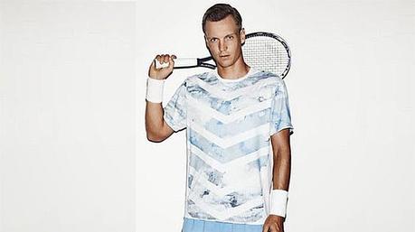 Australian Open 2015, l’outfit H&M “nuvolato” di Berdych