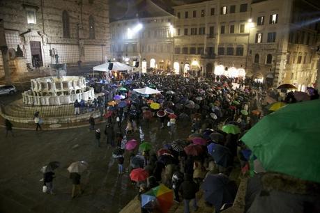 Beppe Grillo a Perugia 