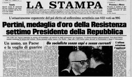 I Presidenti: Sandro Pertini (1978-1985), il più amato dagli italiani