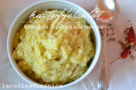 kartoffelsalat - insalata di patate alla tedesca kartoffelsalat - insalata di patate alla tedesca