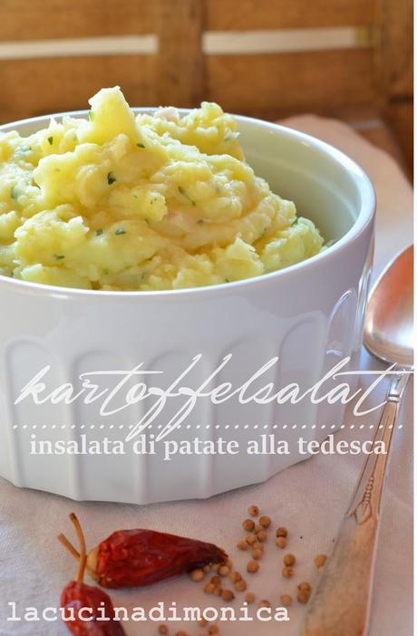 kartoffelsalat - insalata di patate alla tedesca kartoffelsalat - insalata di patate alla tedesca