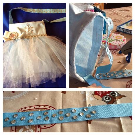 Lavoretti di Carnevale a tema Frozen: borsa porta coriandoli e fiocchi di ghiaccio