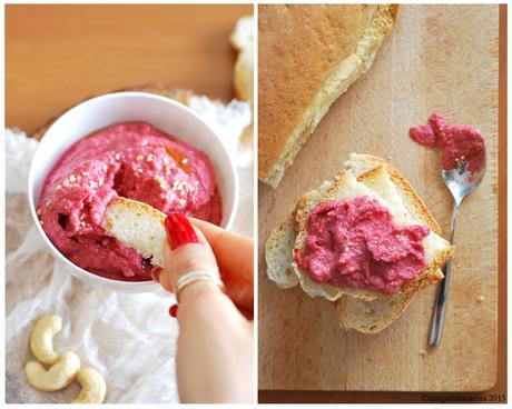 Hummus di barbabietola | Beetroot hummus