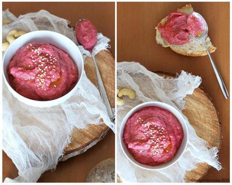 Hummus di barbabietola | Beetroot hummus