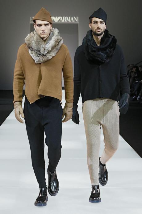 Emporio Armani collezione uomo autunno inverno 2015 2016