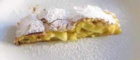 strudel di mele e crema