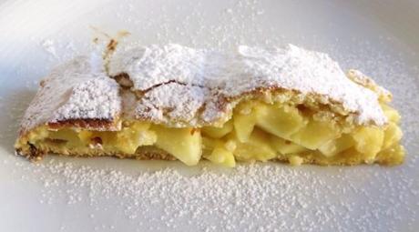 strudel di mele e crema