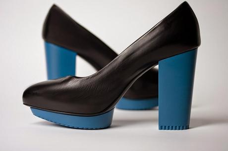 Alexandra Alberta Chiolo, Albertine Shoes: La scarpe dal tacco e plateau intercambiabili
