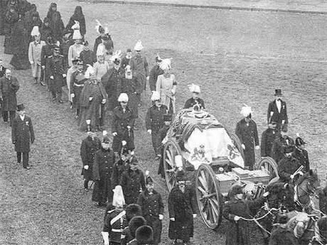 January 22nd, 1901: Queen Victoria's death, the end of a Life and the end of an Age.