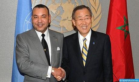 Colloquio telefonico tra il Re Mohammed VI e Ban Ki Moon