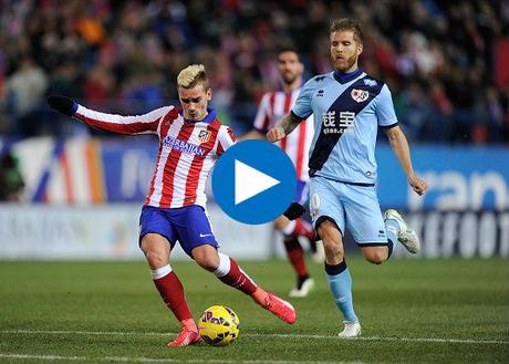 [VIDEO] Atletico Madrid-Rayo Vallecano 3-1: Griezmann indiavolato, Jemez va k.o.