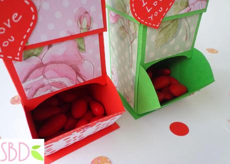 Tutorial: Dispenser per dolci di San Valentino - Valentine's Sweets Dispenser