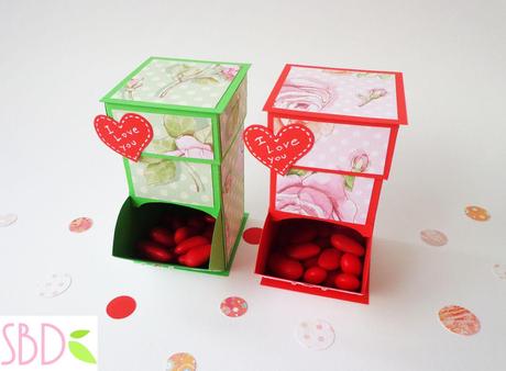 Tutorial: Dispenser per dolci di San Valentino - Valentine's Sweets Dispenser