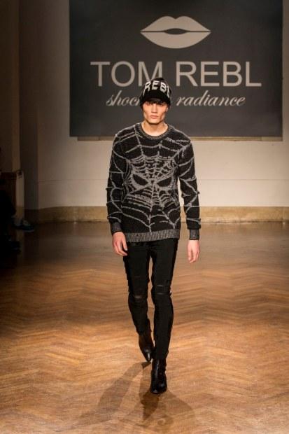 TOM REBL MILANO FASHION WEEK COLLEZIONE AI 2015 2016 MODA SHOW FOTO