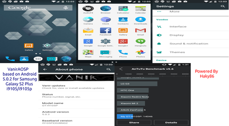 VanirAOSP Lollipop 5.0.2 sbarca su Samsung Galaxy S2 Plus i9105/P