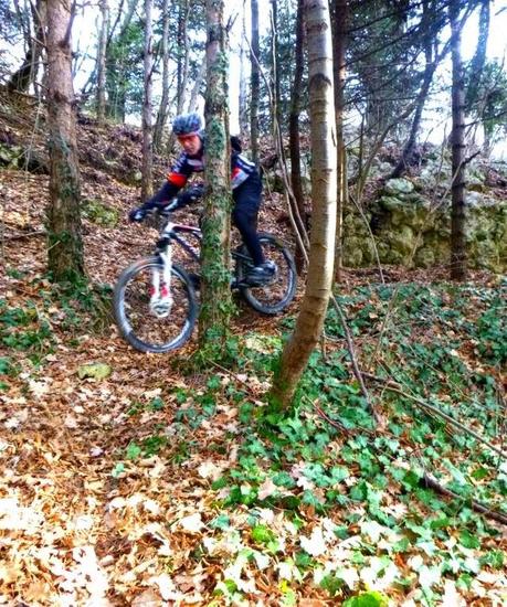 Interesting trails on mountain bike, no buts about it (25/1, 2015)