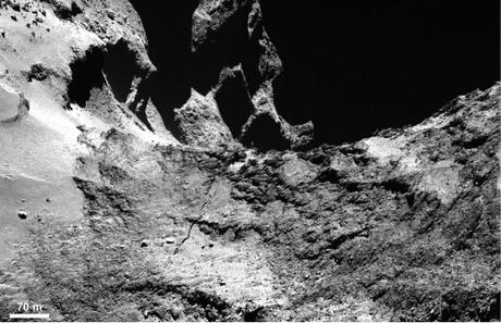 Cometa 67P: un viaggio tra le immagini di OSIRIS