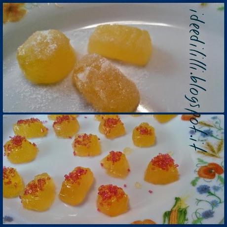 Caramelle gelee fatte in casa