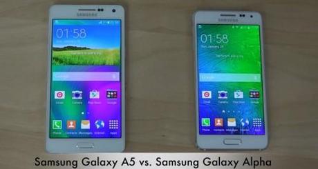 Samsung Galaxy A5 vs Samsung Galaxy Alpha