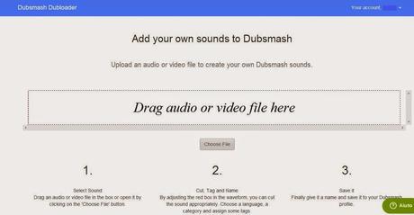 Dubsmash: come caricare e aggiungere audio originali e personali?