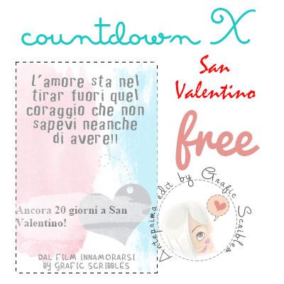 Free Countdoown per San Valentino