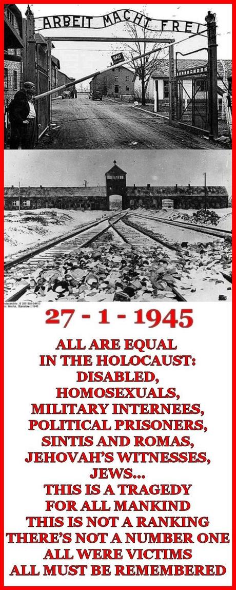 ALL ARE EQUAL IN THE HOLOCAUST