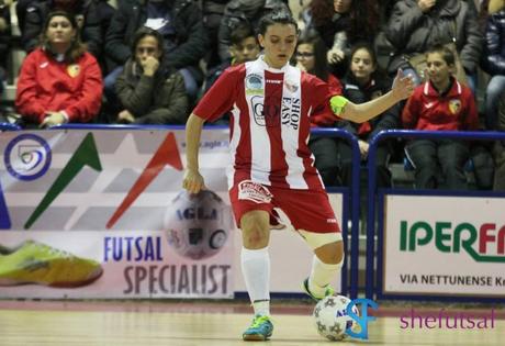Ilaria Centola, capitano del Vis Fondi, calcio a 5 femminile, serie C
