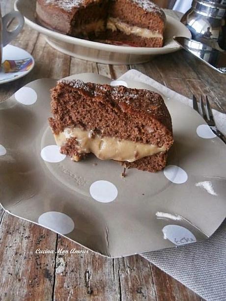 Torta al Cioccolato con Crema di Marroni