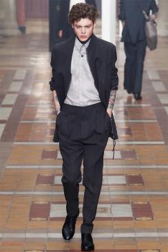 Parigi Moda uomo: la fluidità di Lanvin per l'autunno inverno 2015-2016