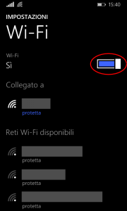 Windows Phone Guida WiFI 
