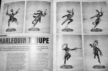 Eldar Arlecchini: immagini da White Dwarf