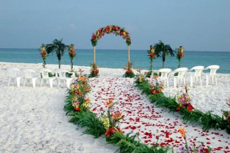 wedding sea