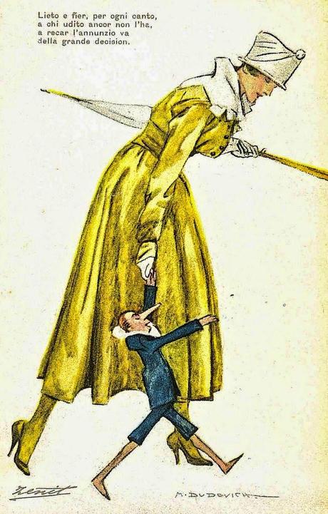 Pinocchio: Marcello Dudovich (1918) -