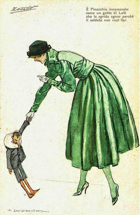 Pinocchio: Marcello Dudovich (1918) -