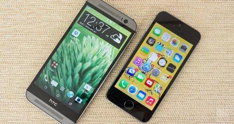 iPhone 5s vs HTC One M8
