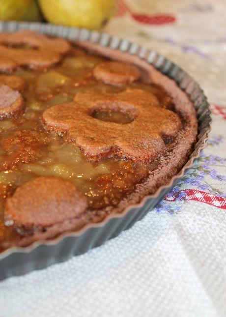 Crostata Cioccolato e Pere